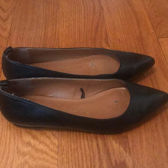 Gap Mary Jane black pointy ballet flats SIZE 6 - Picture 4 of 4